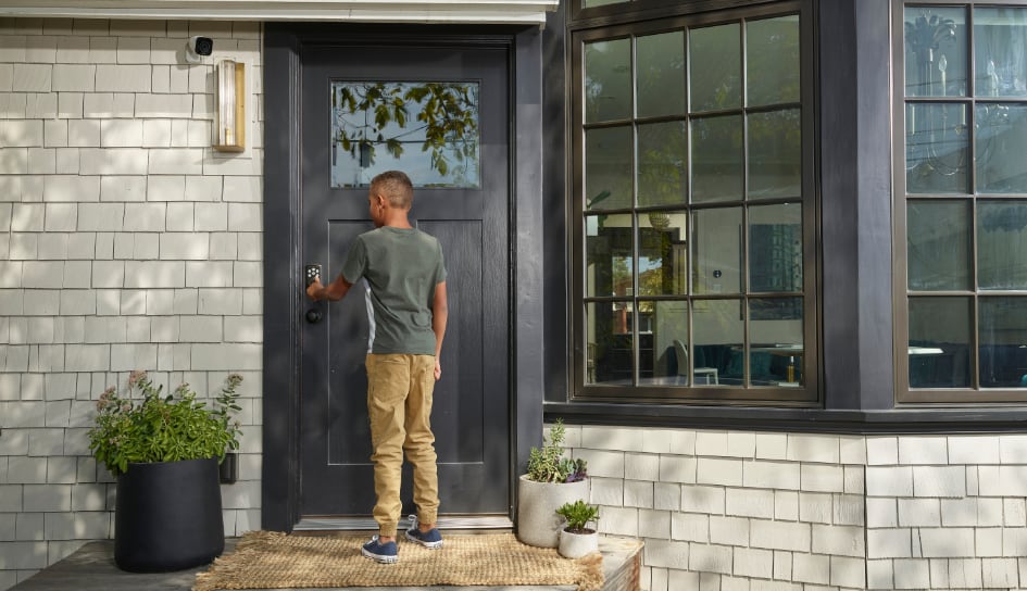 Vivint Smart Lock on home in Decatur